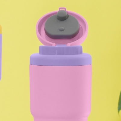 ONL - Bình giữ nhiệt Lock&Lock 480ml, FREE KHẮC TÊN, thép không gỉ 316L Daily Macaron LHC3292 - TẶNG TÚI VẢI - HAPOS OFFICIAL Vàng-LHC3292YEL