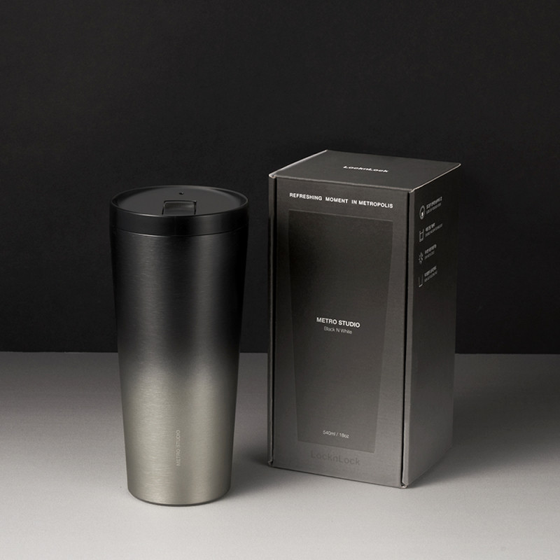 Bình Giữ Nhiệt Locknlock Metro Studio Gradation Tumbler 540ml, 480ml, 350ml, Hàng Chính Hãng-HAPOS OFFICIAL 480ml HồngLHC4362PIK