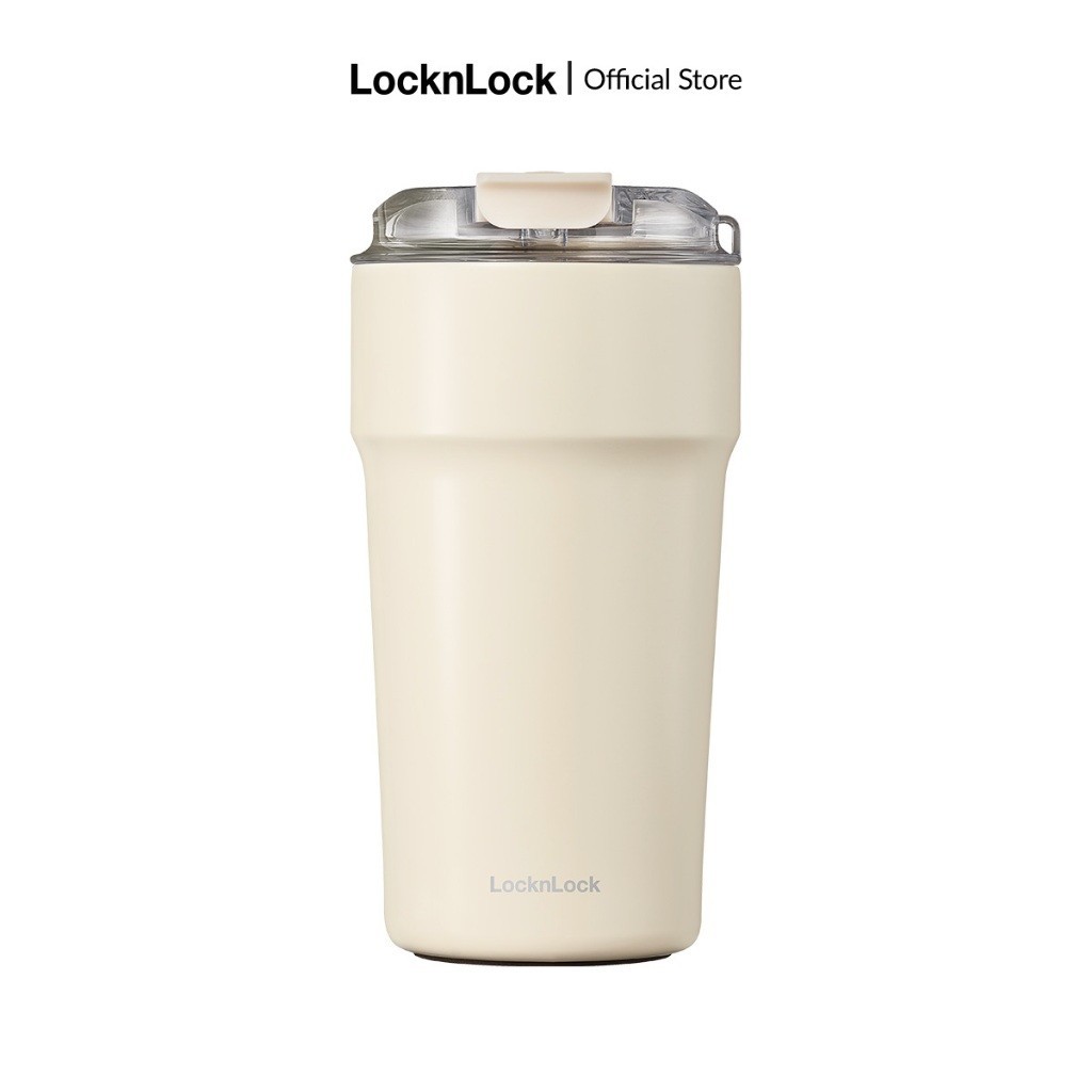ONL - Bình giữ nhiệt LocknLock Metro Cafe Tumbler 500ml bằng thép không gỉ 304 phủ sứ LHC4357 - HAPOS OFFICIAL LHC4357IVY