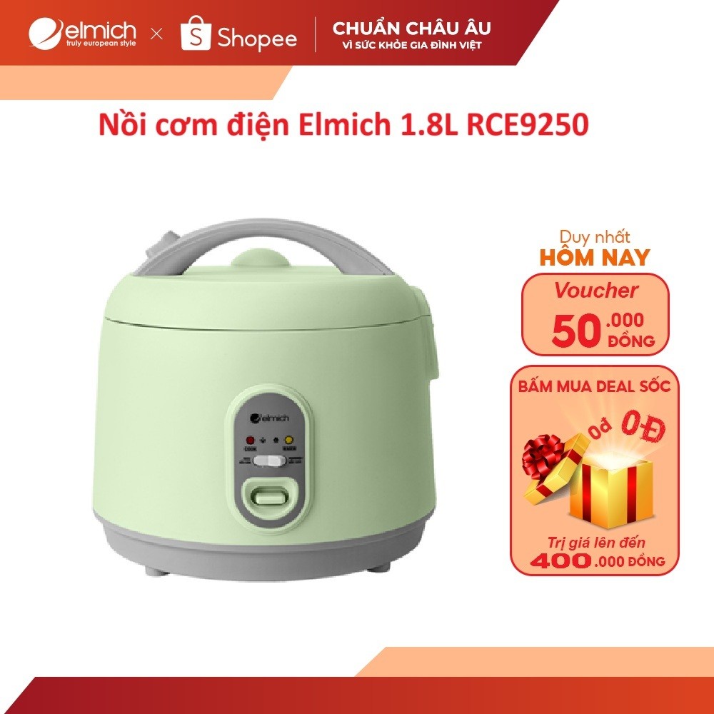 Nồi cơm điện Elmich 1.8L RCE9250 - HAPOS HSA