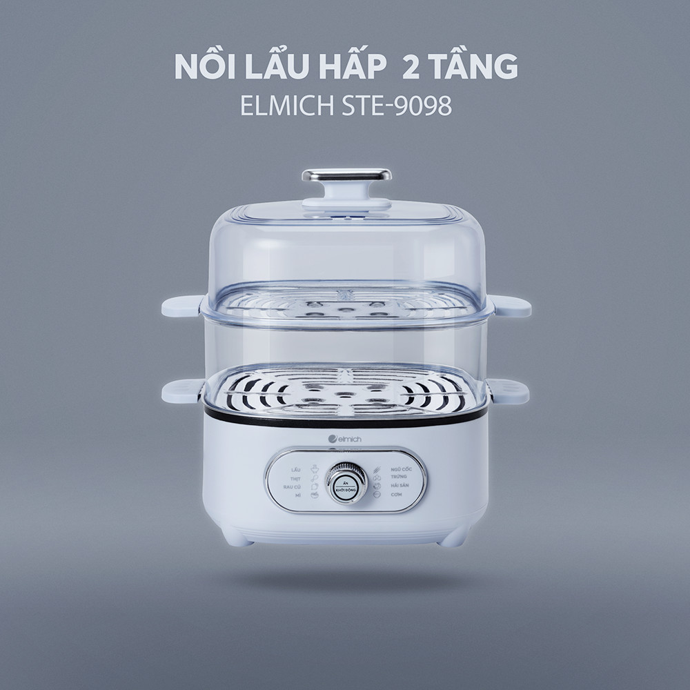 Nồi lẩu hấp 2 tầng Elmich STE-9098 - HAPOS HSA