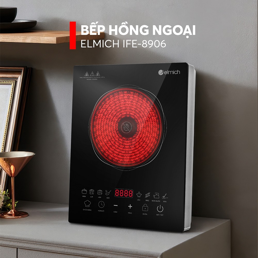 Bếp hồng ngoại đơn Elmich IFE-8906 - HAPOS HSA