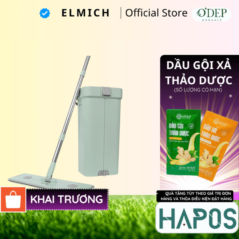 Bộ lau sàn 2 ngăn Elmich EL3004 - HAPOS HSA EL3004