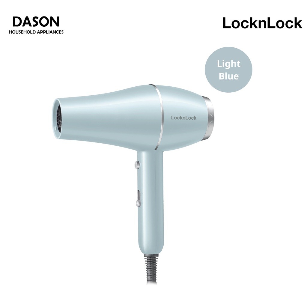 OFF - Máy sấy tóc Hair dryer 220-240V,  1600-1900W- Màu băng xanh Chính hãng LocknLock ENA144LBLU - HAPOS OFFICIAL ENA144LBLU