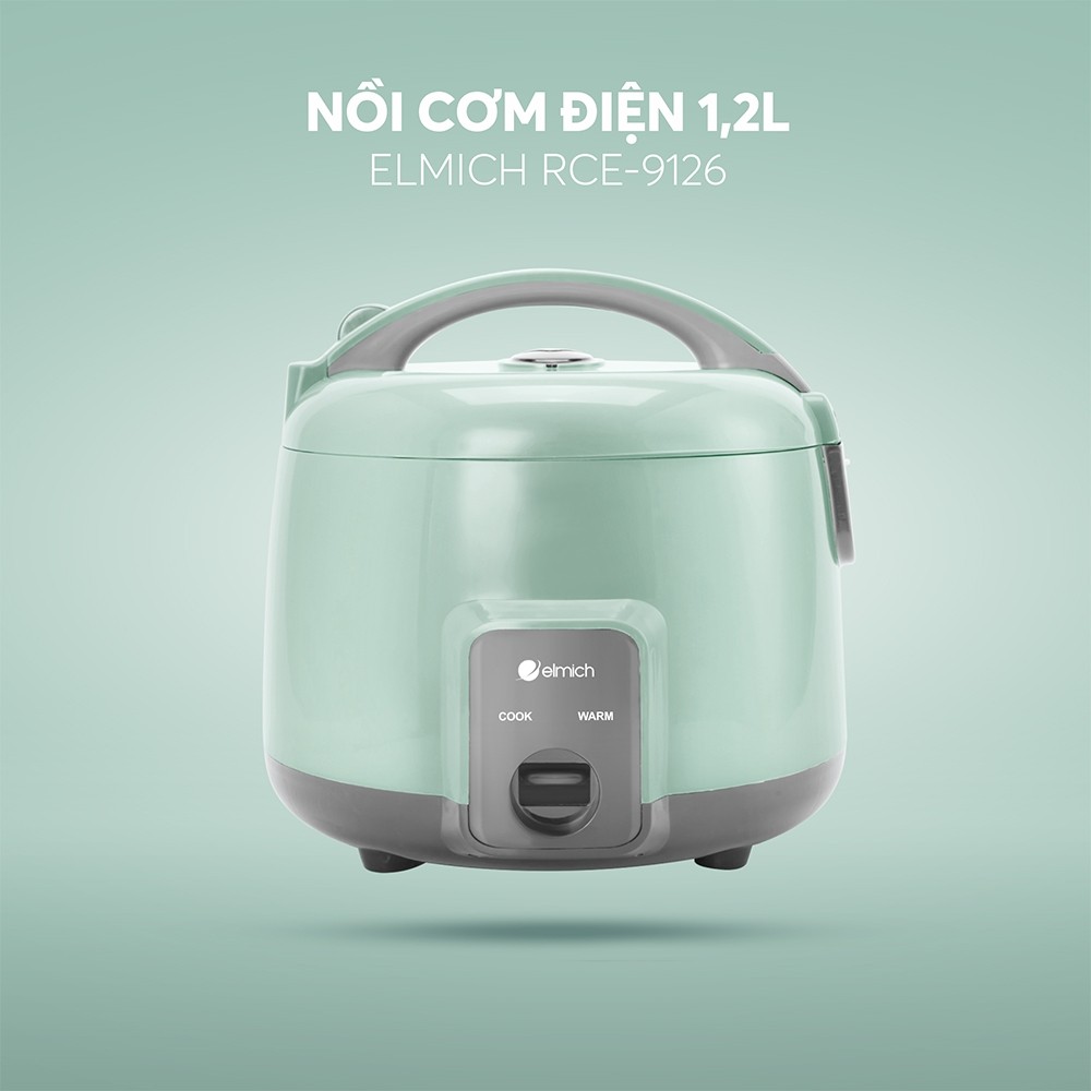 Nồi cơm điện Elmich 1.2L RCE-9126 - HAPOS HSA