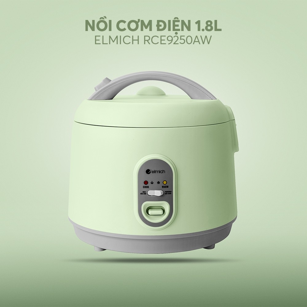 Nồi cơm điện Elmich 1.8L RCE9250 - HAPOS HSA