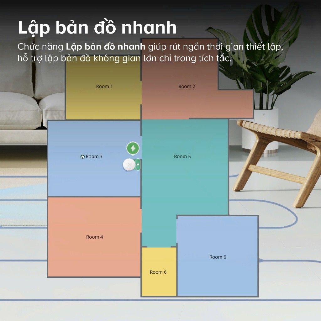 Robot lau hút bụi Roborock Chính hãng phiên bản quốc tế Q7 TF | Q10 PF | Q10 VF  - CHEAPMALL SOU Q7 TF +