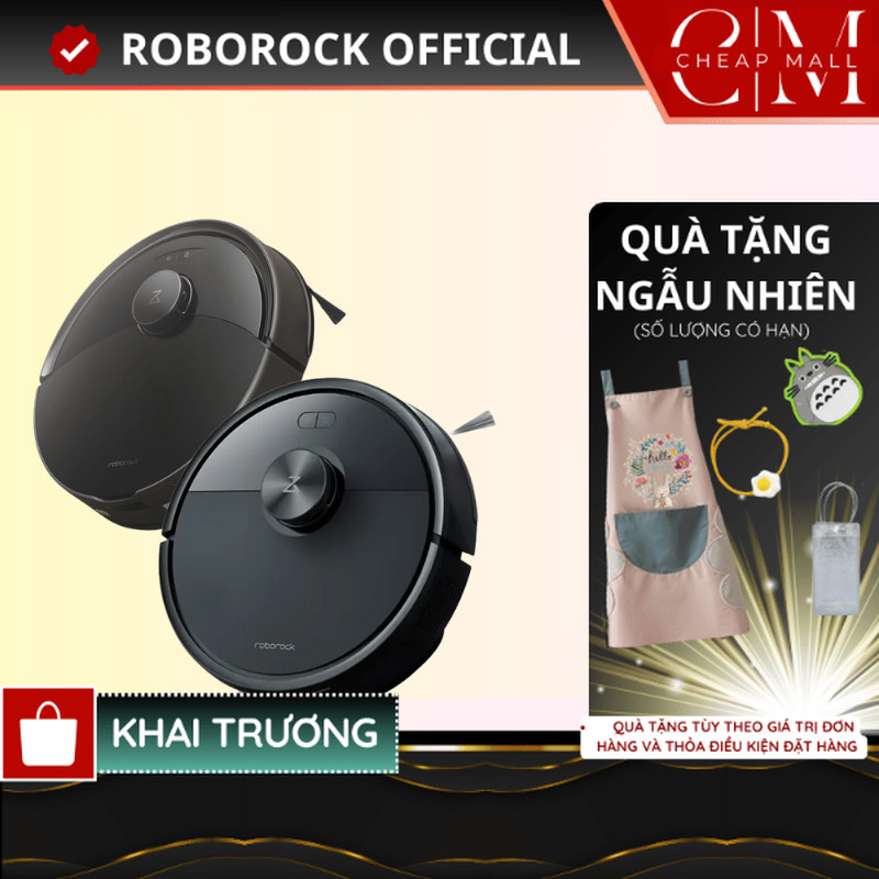 Robot lau hút bụi Roborock Chính hãng phiên bản quốc tế Q7 TF | Q10 PF | Q10 VF  - CHEAPMALL SOU Q7 TF +