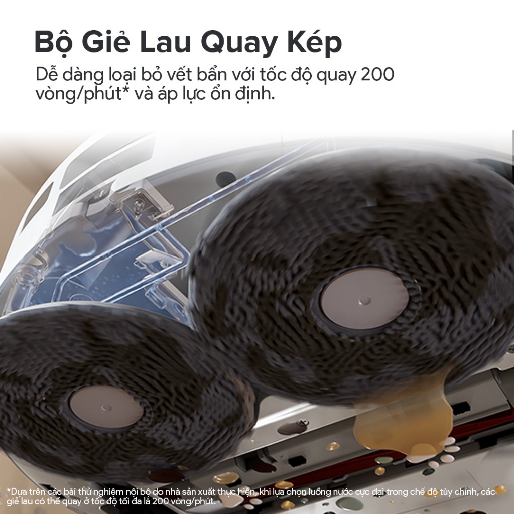 Robot hút bụi lau sàn Roborock Chính hãng lực hút 7000Pa tự động giặt sấy giẻ Qrevo Pro - CHEAPMALL SOU Q Revo Pro Trắng