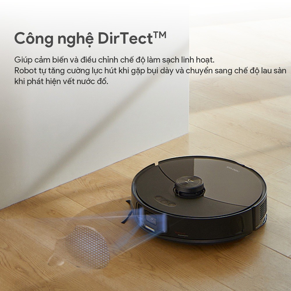 Robot hút bụi lau sàn Roborock Chính hãng giặt sấy tự động S8 MaxV Ultra | S8 MaxV Auto Refill - CHEAPMALL SOU S8 Max V Ultra Trắng