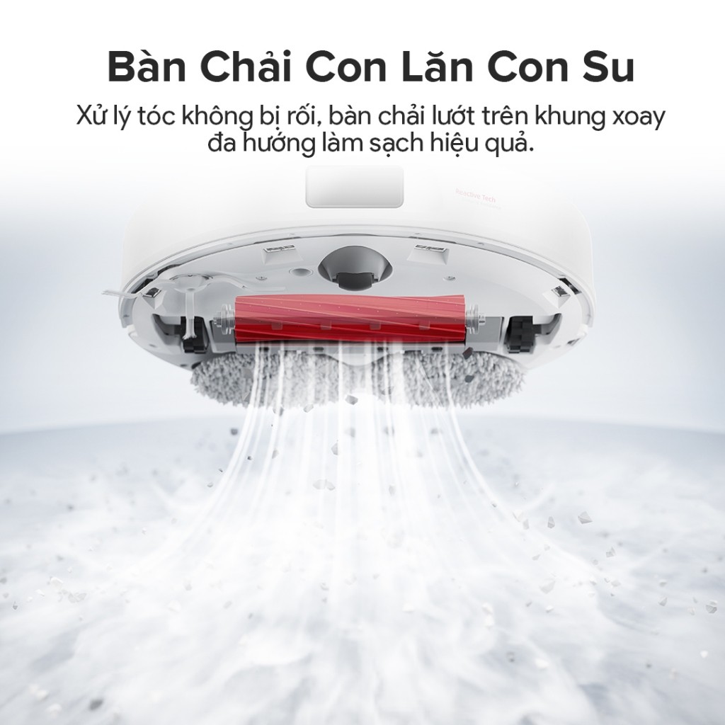 Robot hút bụi lau sàn Roborock Chính hãng lực hút 7000Pa tự động giặt sấy giẻ Qrevo Pro - CHEAPMALL SOU Q Revo Pro Trắng