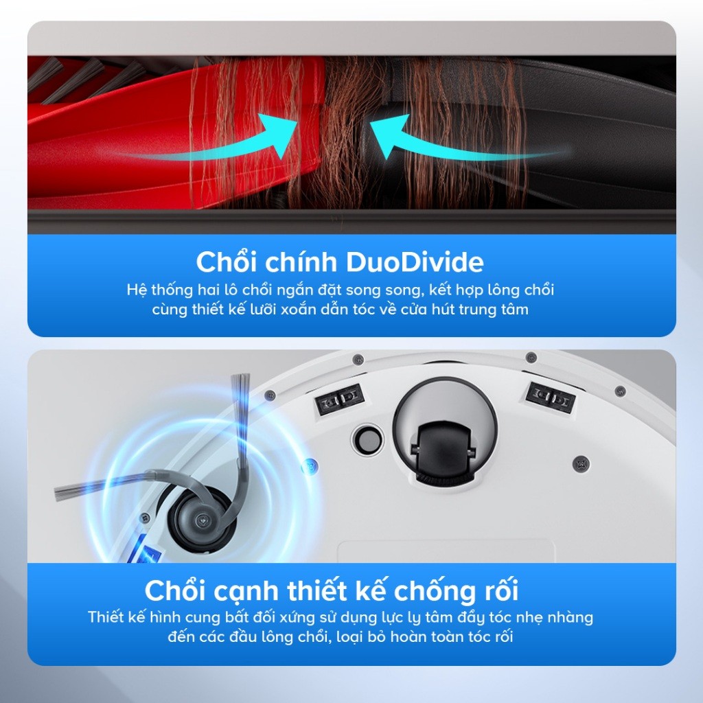 Robot hút bụi lau nhà Roborock Chính hãng lực hút 12.000Pa công nghệ FlexiArm Q Revo 5AE - CHEAPMALL SOU Q Revo 5AE