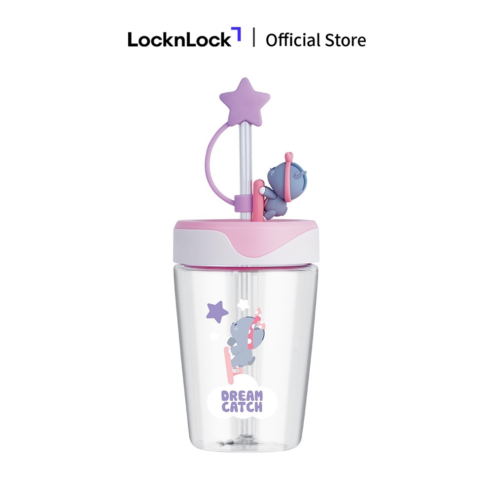 Ly nước nhựa Dream Catcher Lock&Lock Tritan Bottle 520ml - ABF779 - HAPOS LOF Hồng - ABF779PIK