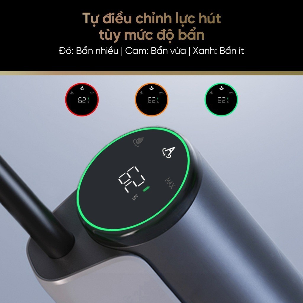 Máy Lau Sàn Hút Bụi Không Dây Cầm Tay Dreame H12S AE - Bản quốc tế - BH 24 tháng - HAPOS HOF