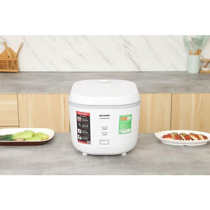 Nồi cơm nắp gài Sharp 1.8 lít KS-PR18ETV-VA, Chính Hãng 100%, SX Thái Lan - HAPOS HOF KS-PR18ETV-VA