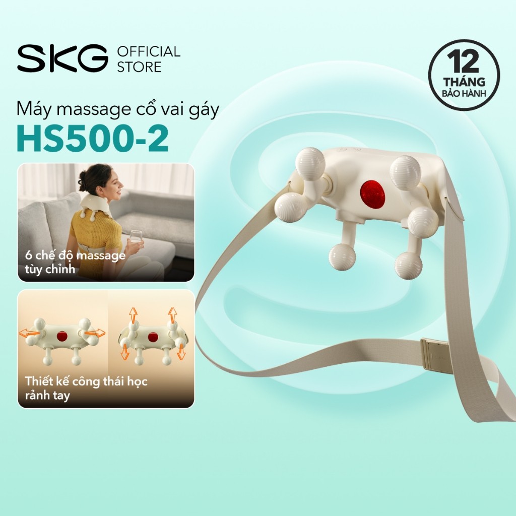 Máy massage cổ vai gáy SKG HS500-2 - HAPOS HOF
