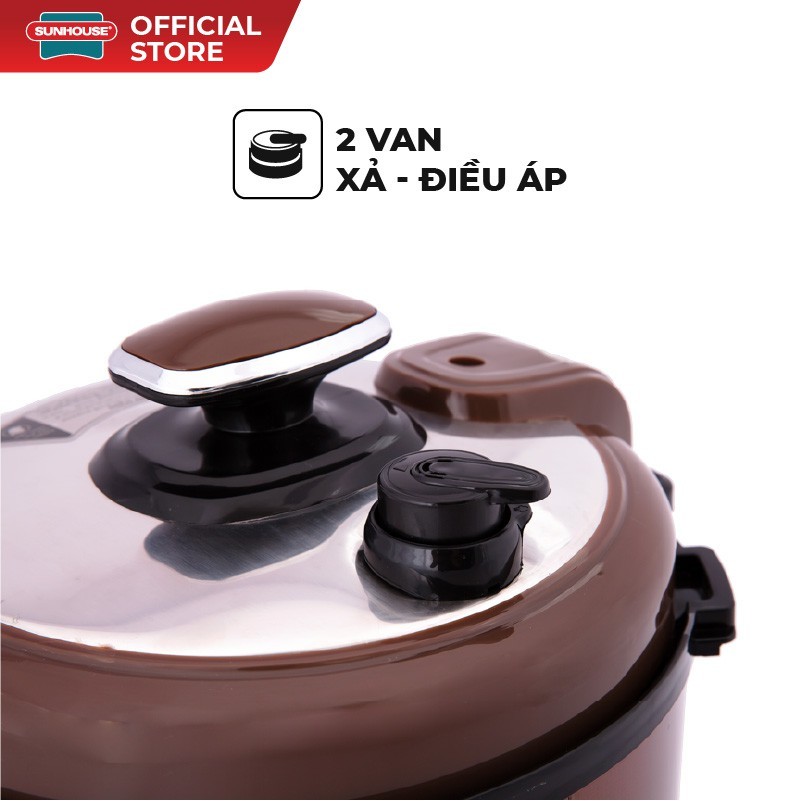 Nồi áp suất điện đa năng Sunhouse SH1550 - HAPOS HEL SH1550