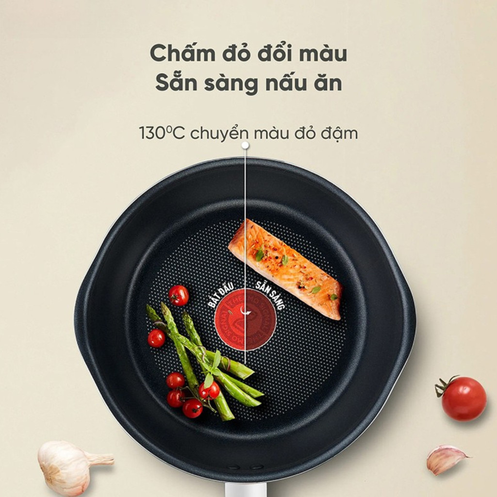 Chảo, nồi có nắp đa năng 24cm Tefal 3 trong 1, màu xanh G1748795 - HAPOS HOF