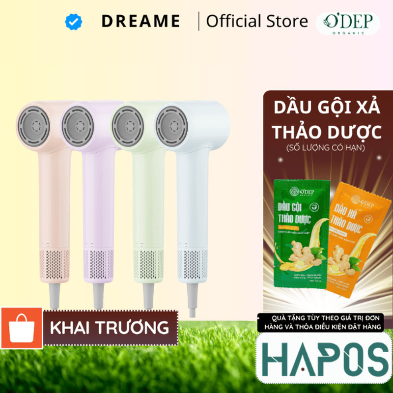 Máy sấy tóc Dreame Hair Mini - Bản Quốc Tế - Bảo hành 24 tháng - HAPOS HOF