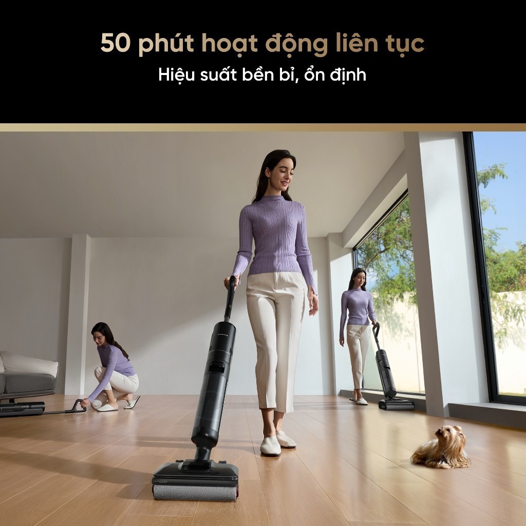 Máy hút bụi lau sàn khô & ướt Dreame H13 FlexReach/ H12 FlexReach/ H13 Dual FlexReach/ H13S FlexReach - HAPOS HOF H13S FlexReach