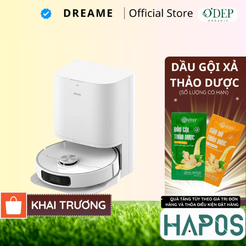 Robot lau sàn hút bụi tự làm sạch Dreame L10 Prime - Bản Quốc tế - BH 24 Tháng - HAPOS HOF