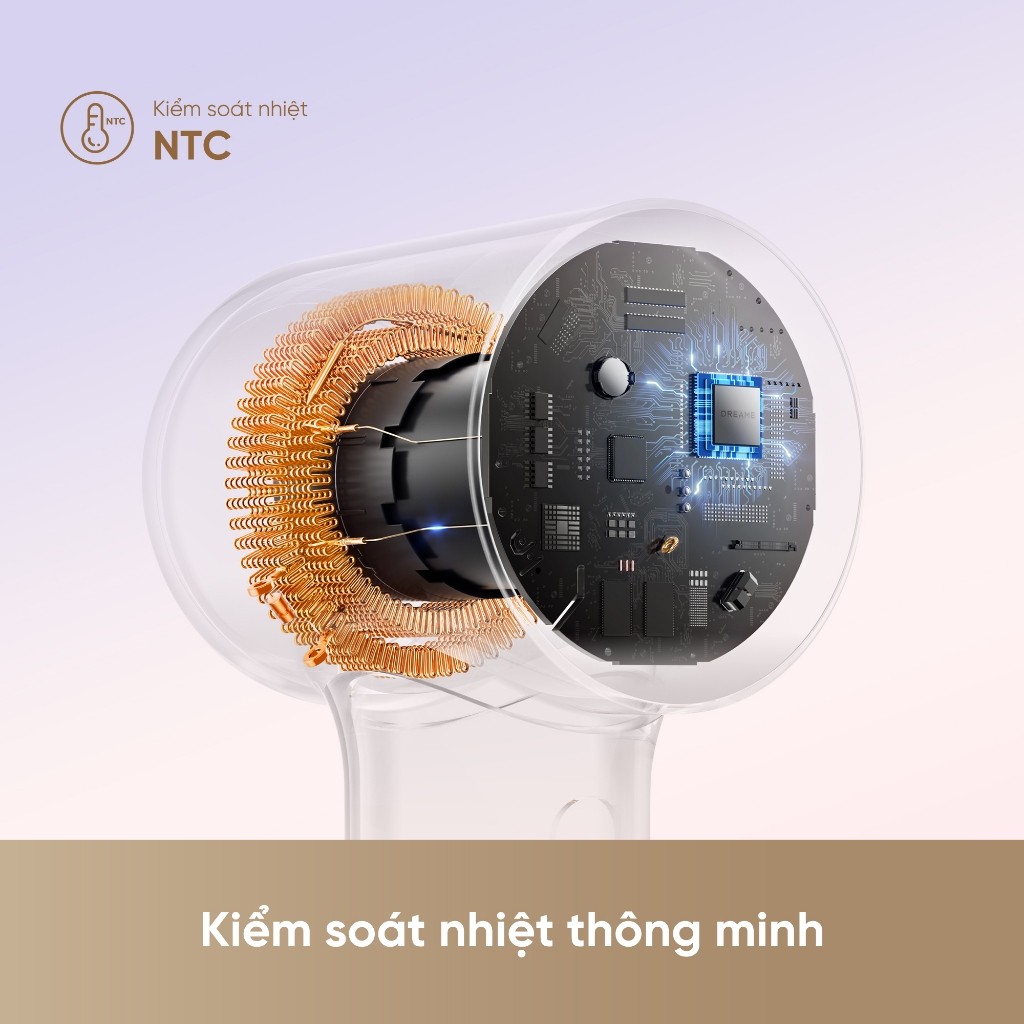 Máy sấy tóc Dreame Hair Mini - Bản Quốc Tế - Bảo hành 24 tháng - HAPOS HOF