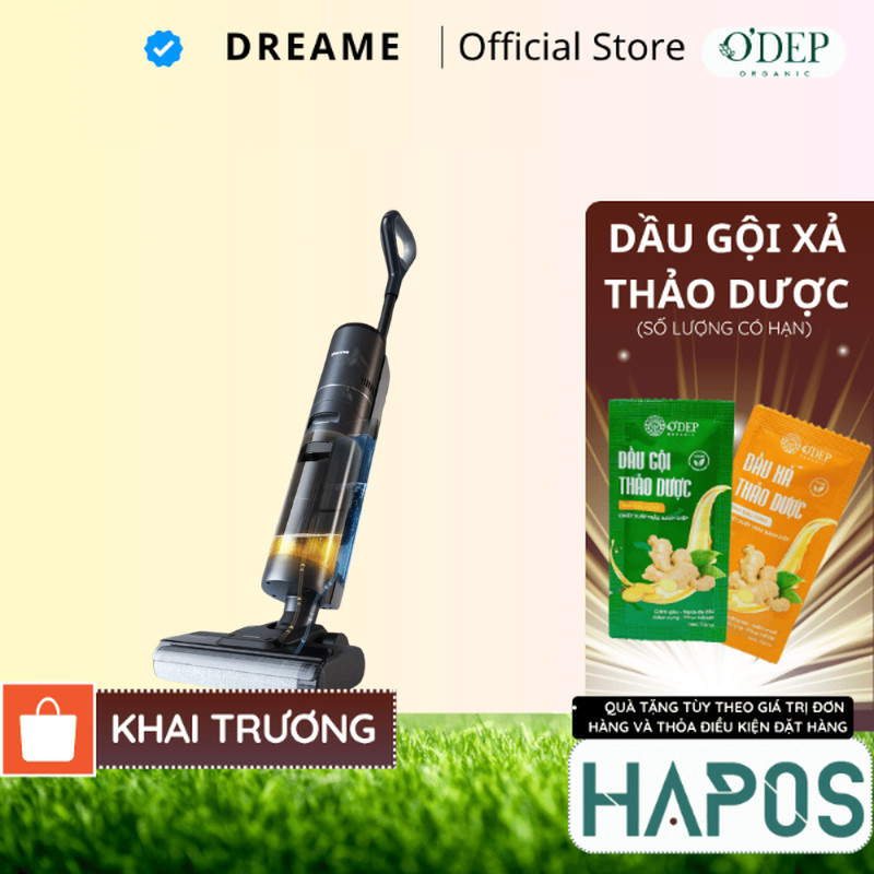 Máy Lau Sàn Hút Bụi Không Dây Cầm Tay Dreame H12S AE - Bản quốc tế - BH 24 tháng - HAPOS HOF