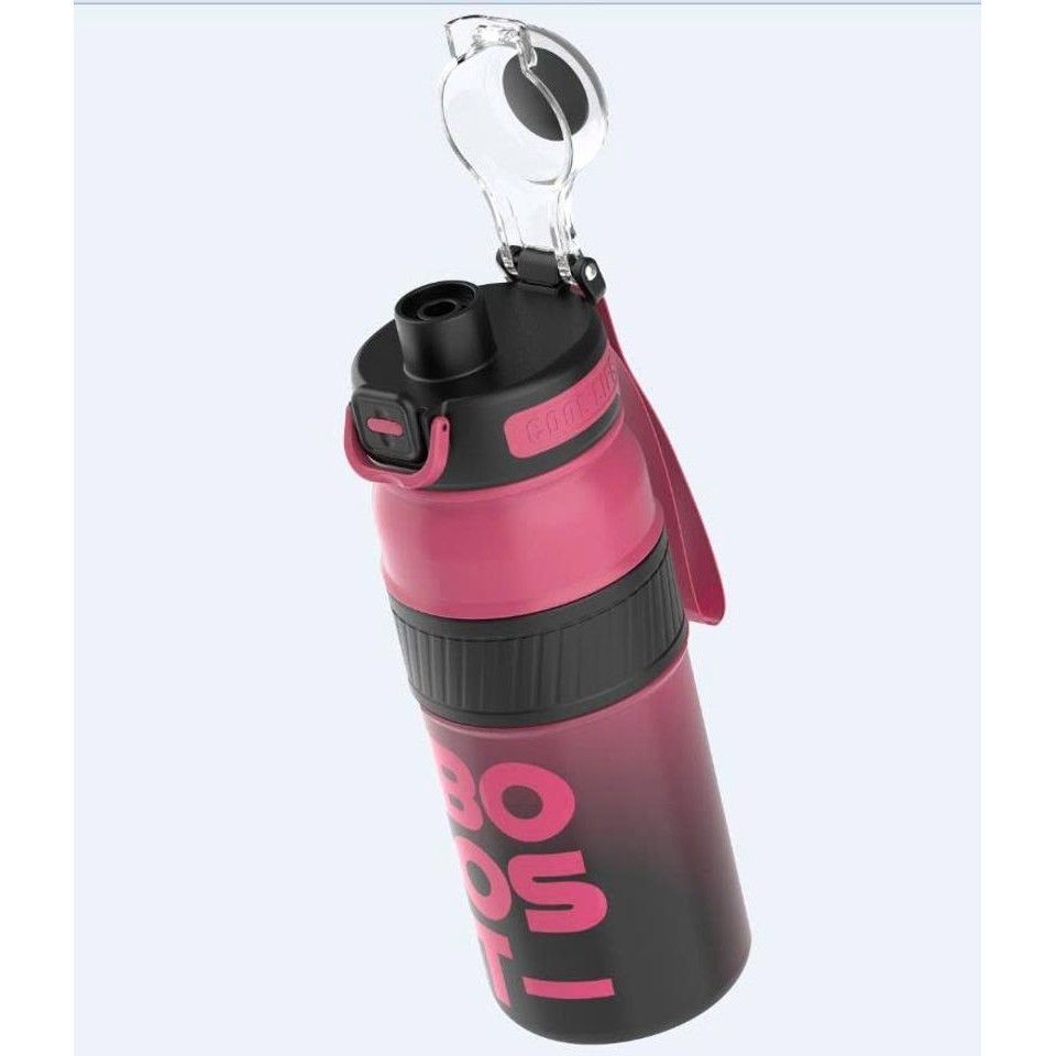 Bình giữ nhiệt Double Boost 750ml Sunhouse KS-TU750BR /KS-TU750BB/KS-TU750BY, inox cao cấp, núm nhựa ABS - HAPOS HEL KS-TU750BY