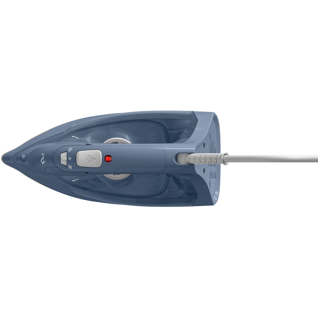 Bàn ủi hơi nước Tefal Power FV2C60E0, màu xanh lam, 2400W, tích hợp ủi khô/nước | Bảo hành 24 tháng - HAPOS HOF