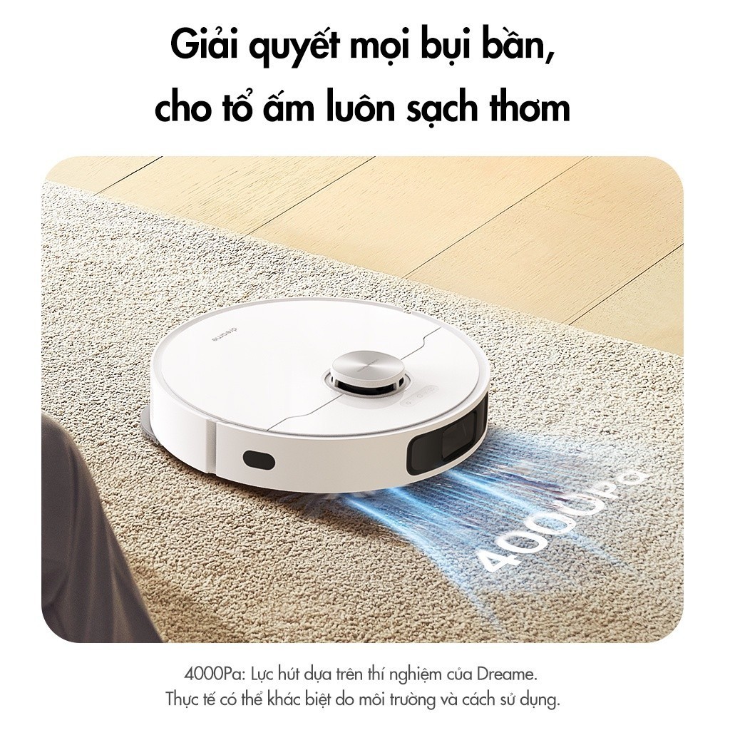 Robot lau sàn hút bụi tự làm sạch Dreame L10 Prime - Bản Quốc tế - BH 24 Tháng - HAPOS HOF