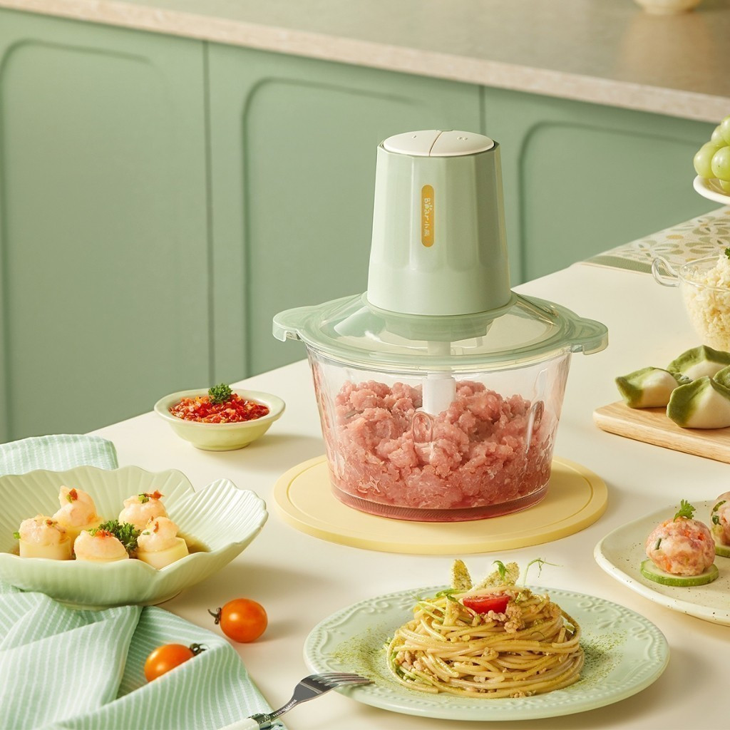 Máy xay thực phẩm đa năng Bear QSJ-U03B5 - Dung tích 2L, 2 mức độ xay - HAPOS HOF