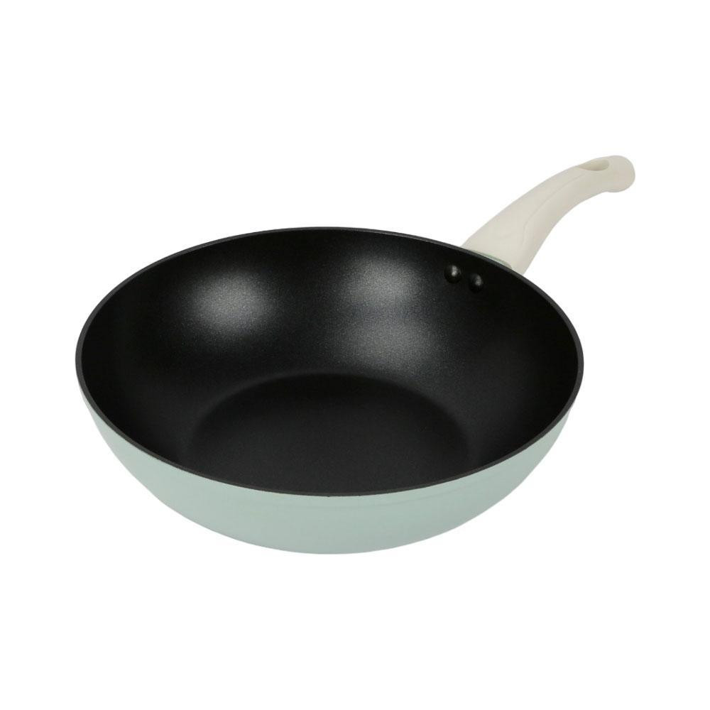 Chảo chống dính LocknLock đáy từ Rosemary 20cm-26cm CAW2646 CAF2446, Hàng Chính Hãng, Sử dụng được bếp từ - HAPOS LOF