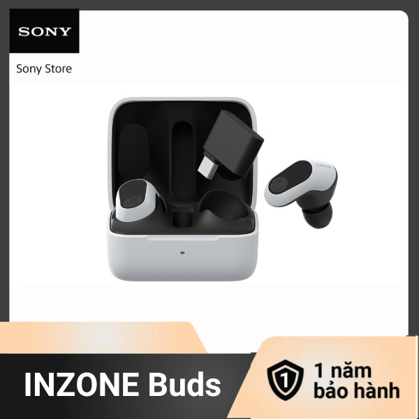 Tai nghe Gaming Sony không dây INZONE Buds WF-G700N - HAPOS HEL Trắng