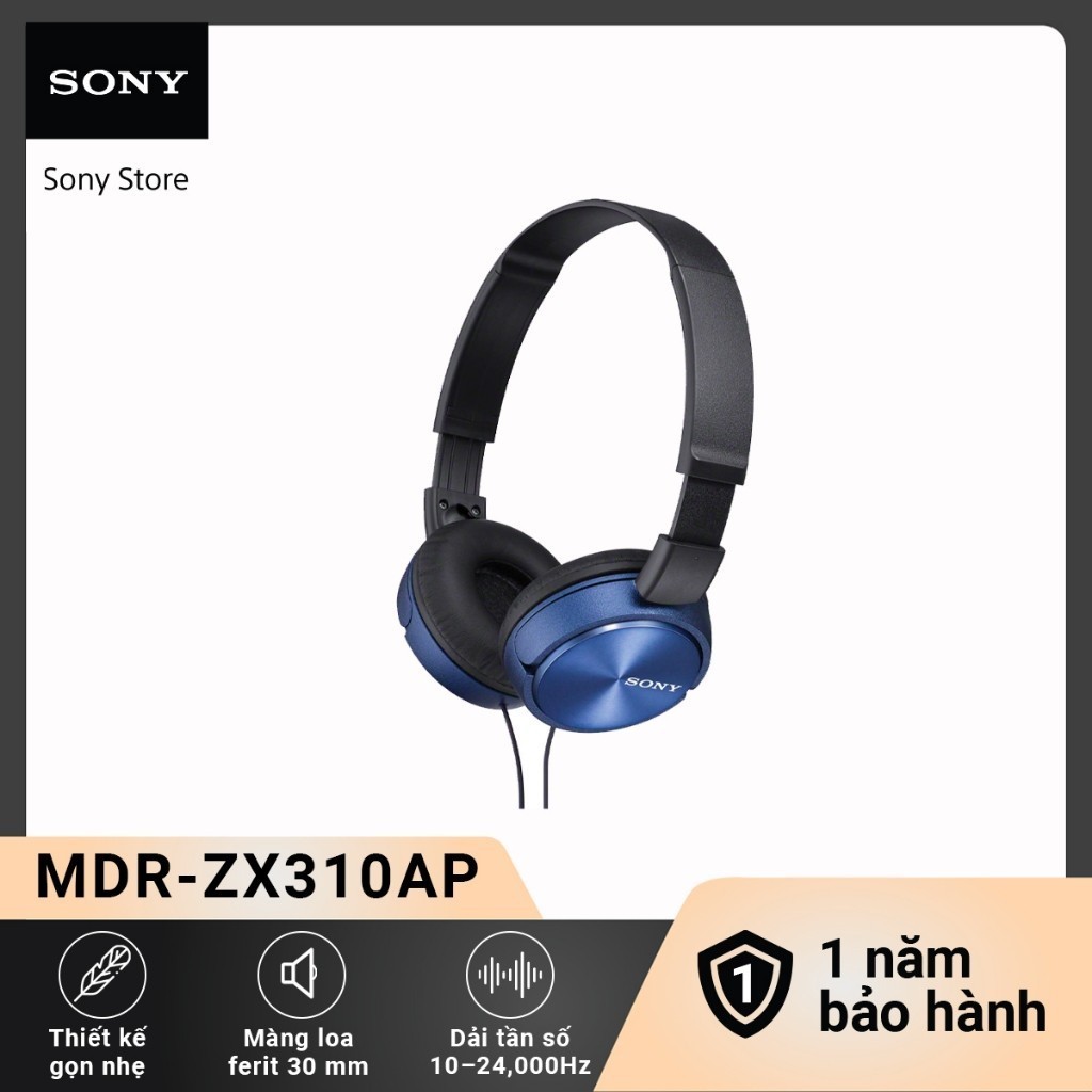 Tai nghe choàng tai Sony ZX310AP - HAPOS HEL