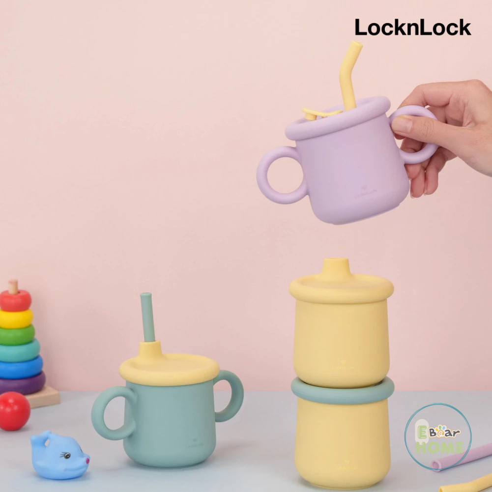 Cốc tập uống cho bé LocknLock LBB015 200ml - HAPOS LOF