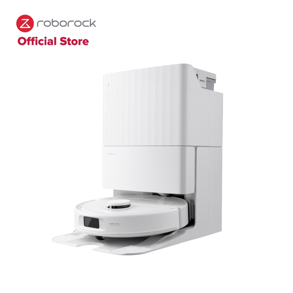 Robot hút bụi lau nhà  Roborock Chính hãng tự động giặt giẻ, tự động đổ rác QR 798 | Q Revo S  - CHEAPMALL SOU Q Revo S Trắng