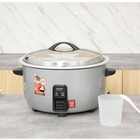 Nồi cơm điện công nghiệp Sharp KSH-H65V-SL (6,5 lít) - KSH-H78V-SL (7,8 lít) - KSH-H90V-SL (9 lít) - HAPOS HSA 9,0 lít - H90V