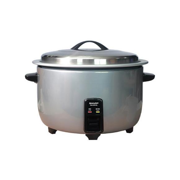 Nồi cơm điện công nghiệp Sharp KSH-H65V-SL (6,5 lít) - KSH-H78V-SL (7,8 lít) - KSH-H90V-SL (9 lít) - HAPOS HSA 9,0 lít - H90V
