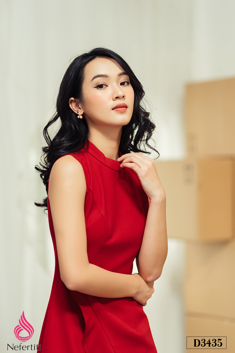 3D3435 - ĐẦM ĐỎ CÁCH ĐIỆU