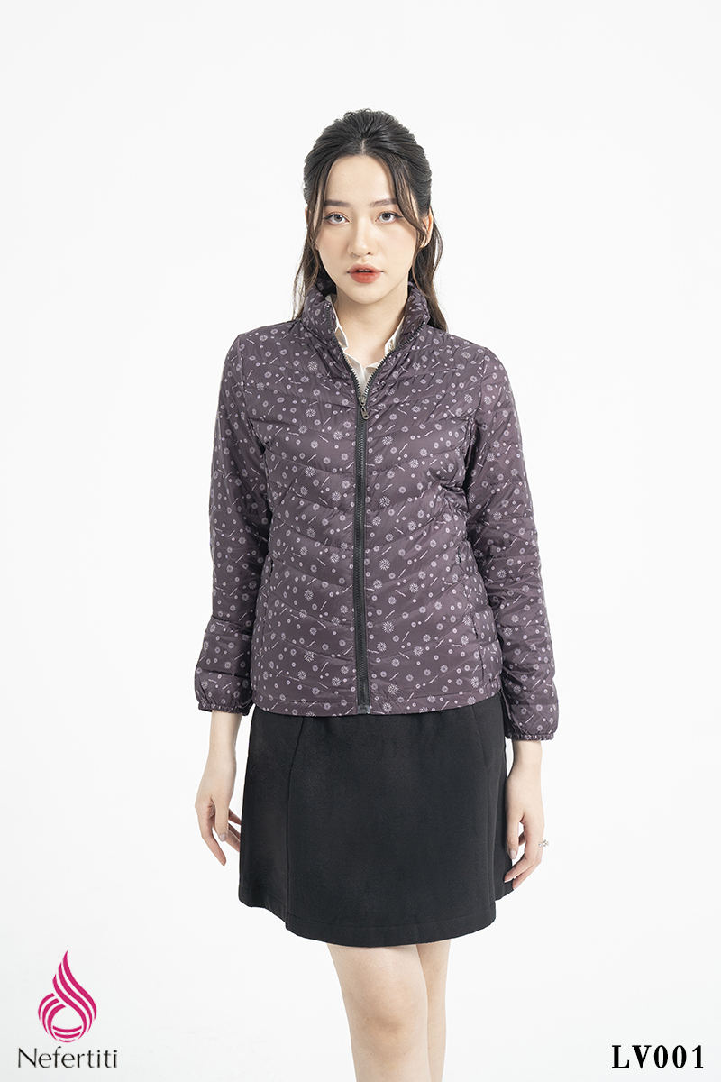 3ALV001 - ÁO PHAO LÔNG VŨ CAO CẤP