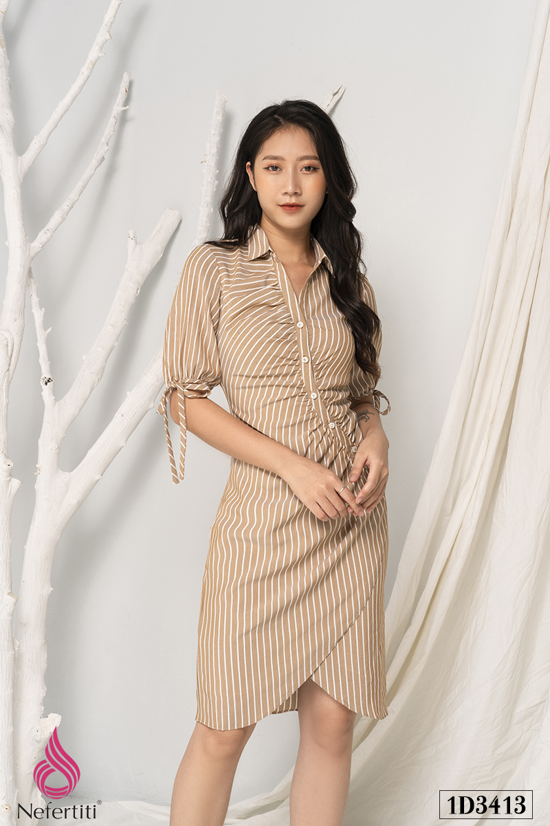 2D3413 - ĐẦM SƠ MI CÁCH ĐIỆU