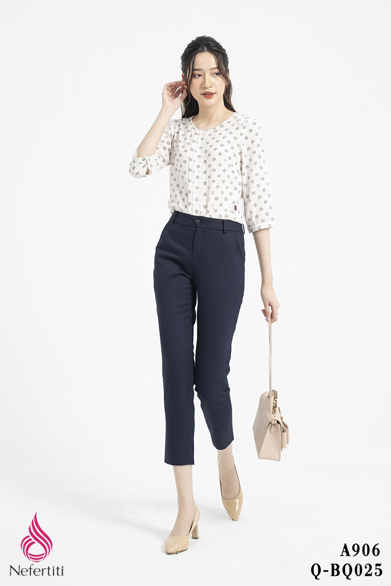 Q-3BQ025 - QUẦN ÂU ỐNG ĐỨNG