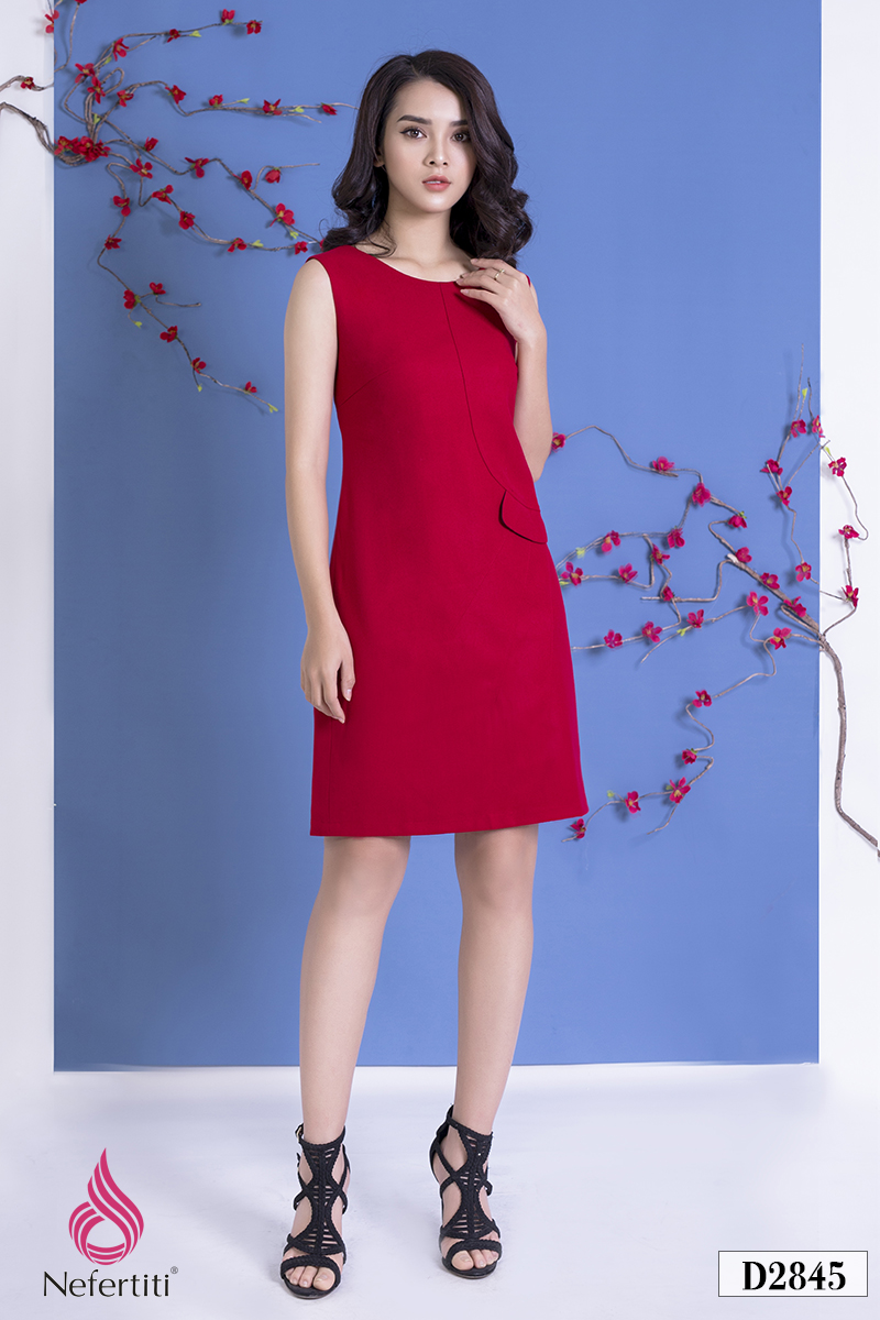 3D2845 - ĐẦM DÁNG A SÁT NÁCH