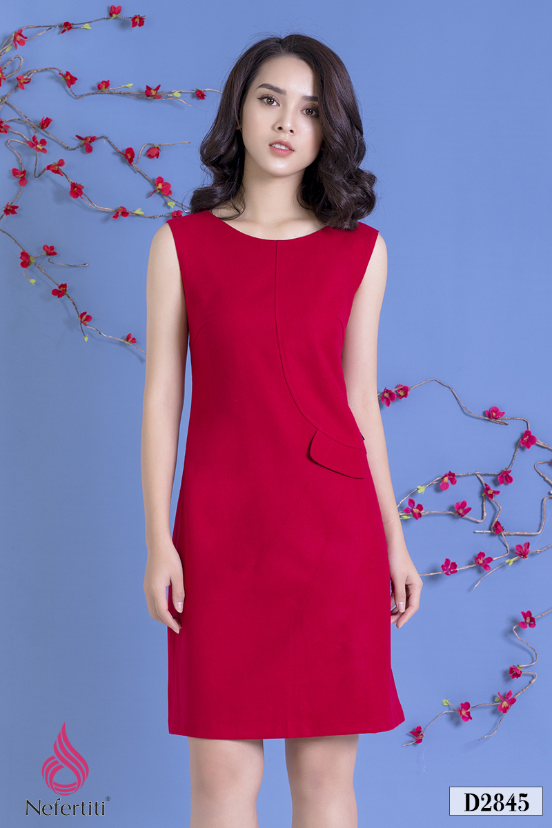 3D2845 - ĐẦM DÁNG A SÁT NÁCH