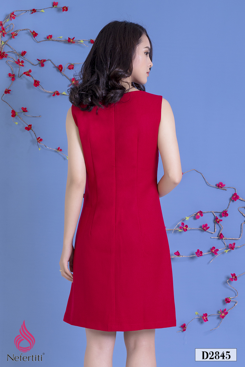 3D2845 - ĐẦM DÁNG A SÁT NÁCH