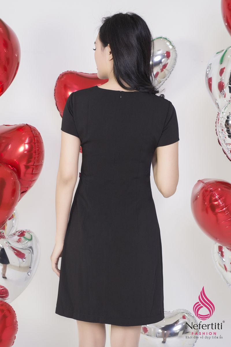 3D2843 - ĐẦM XÒE HỌA TIẾT