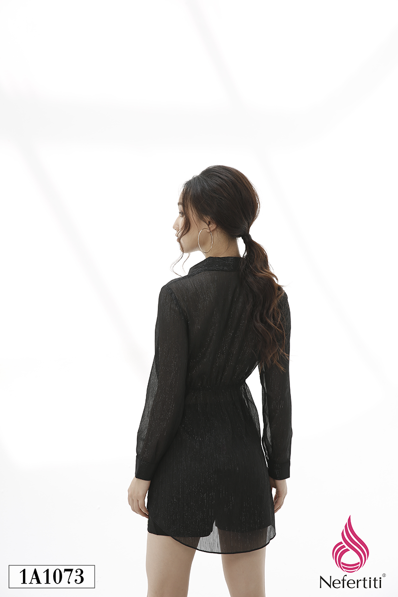 2A1073 - ÁO SƠ MI VOAN VẠT CÁCH ĐIỆU