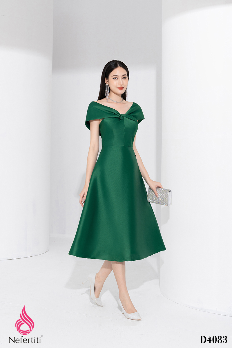 3D4083 - ĐẦM DỰ TIỆC SANG TRỌNG