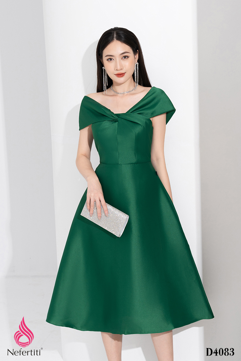 3D4083 - ĐẦM DỰ TIỆC SANG TRỌNG