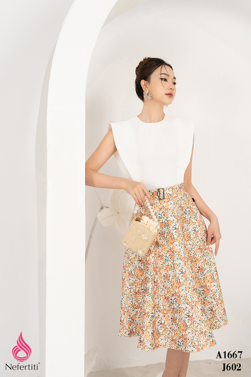 1A1667 - ÁO CÁCH ĐIỆU NGẮN TAY